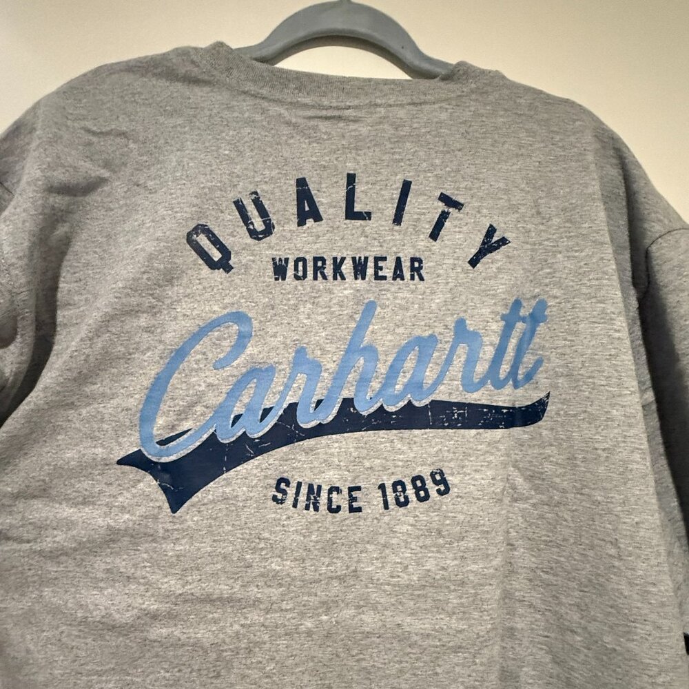 Carhartt Men’s T-Shirt Bundle – 3 Pack (Grey, Blue, Black) – NWT